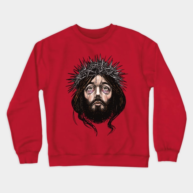 jesus Crewneck Sweatshirt by Paskalamak